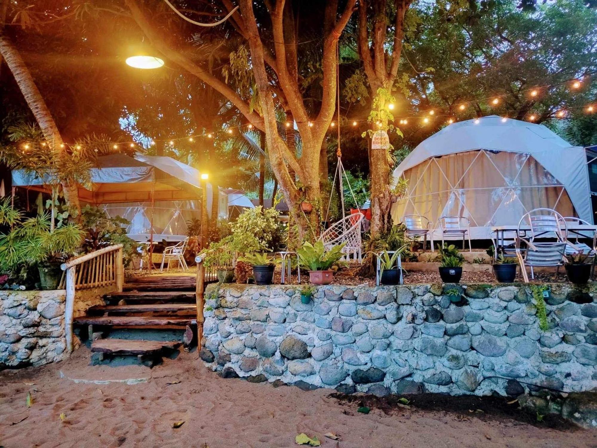 Glamping Dome Dauin Beach Resort Eksteriør bilde