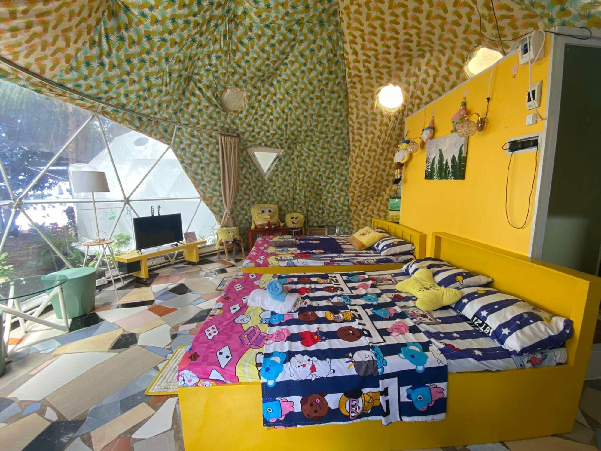 Glamping Dome Dauin Beach Resort Eksteriør bilde