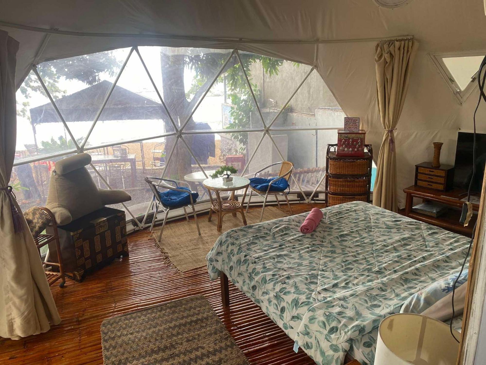 Glamping Dome Dauin Beach Resort Eksteriør bilde