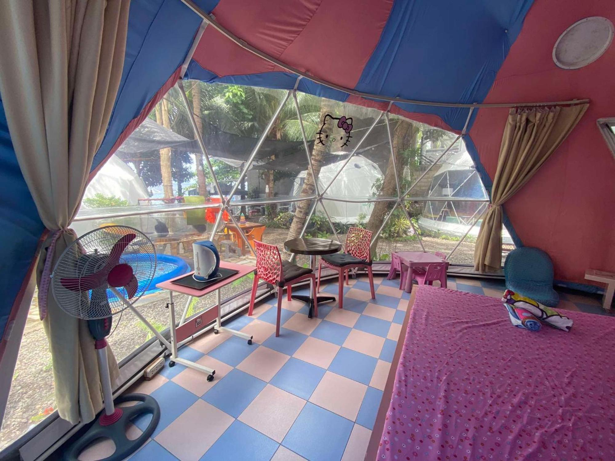 Glamping Dome Dauin Beach Resort Eksteriør bilde